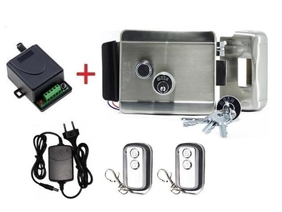 Готовый комплект Protection - kit - D Электромеханический замок + Радио контроллер + 2 брелка (09872)
