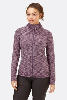 Художнє жіноче Rab Maze Hoody Womens 16 Білий-Фіолетовий