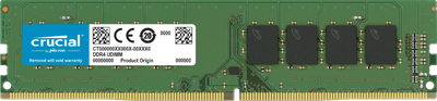 Оперативная память Crucial DDR4-3200 8192MB PC4-25600 (CT8G4DFRA32A)