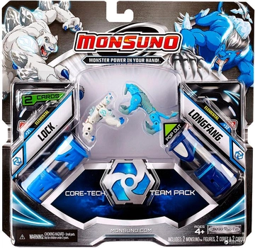 Набор для битвы на 2 игрока Monsuno Core-Tech Lock И Bioblaze (34440-42936-MO) (039897429366)