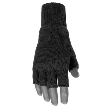 Тактические Зимние Перчатки Без Пальцев Mil-Tec Thinsulate - Черные