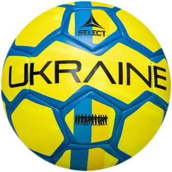 Мяч футбольный Select FB EM 2020 Ukraine (782) №5 Yellow-Blue (5703543244782)