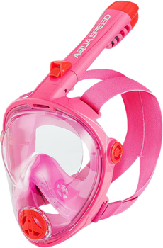 Полнолицевая маска Aqua Speed Spectra 2.0 7085 детская L Розово-красная (248-03) (5908217670854)