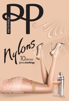 Панчохи Pretty Polly Nylons Stockings PNAF84 S/M Black (5010185932558)
