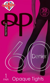 Колготки Pretty Polly 60 Denier 3D Opaque Tights PNAVA4 S/M Burgundy (5053014472894)