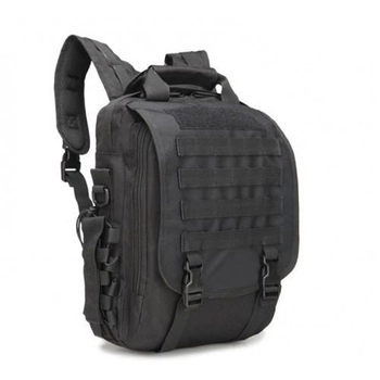 Сумка-рюкзак тактическая TacticBag A28 черная, 30 л