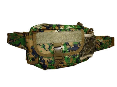 Тактическая сумка на пояс N02220 Pixel Green