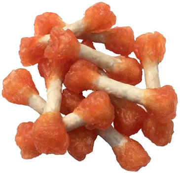 Лакомство для собак Lucky Star мягкие гантели из мяса курицы на прессованной кости 200 г (4820144301032)