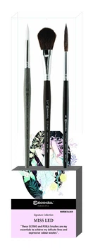 Набор кистей для акварели 3шт. MISS LED Escoda