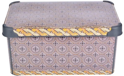 Контейнер для зберігання з кришкою Violet House 0647 DECOR MOZAIK 10 л (0647 DECOR MOZAIK с/кр. 10 л)