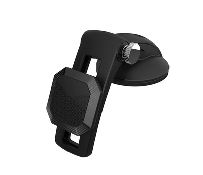 Магнітний автомобільний тримач Diamond Magnetic Car Mount Q007 для смартфону на панель або лобове скло Чорний