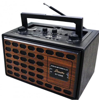 Радіоприймач з USB ShowYu SY-290R X-Bass (72-108 Fm)