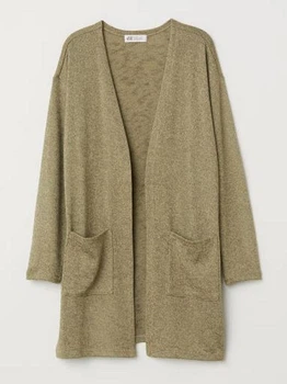 Кардиган H&M 0619962 134 cm (73349134cm) Хакі