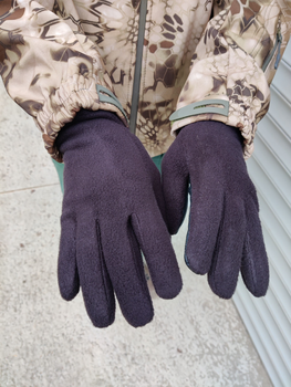 Тактические перчатки зимние на флисе XL