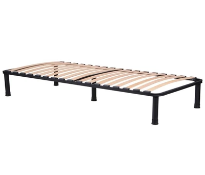 Каркас кровати 1-2 200х90х23 XXL, с 5 ножками черный