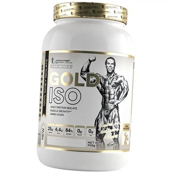 Изолят Сывороточного Протеина Gold ISO Kevin Levrone 908г Банан-персик (29056008)