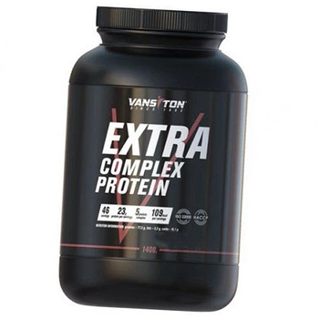 Протеин для роста мышц Extra Protein Vansiton 1400г Клубника (29173003)