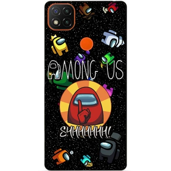 Силиконовый бампер чехол Candy для Infinix Smart 6 с рисунком Among Us