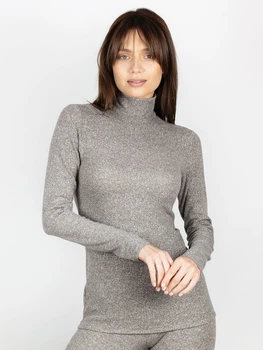 Гольф-водолазка жіноча Roksana 1497-80782 2XL Графітова (4821497807826)