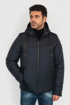 Зимова чоловіча куртка UF-Fashion 69 - DV MEN'S 56 темно-синий