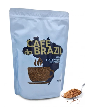 Кава розчинна сублімована Leadercoffee Cafe do Brazil, 500г