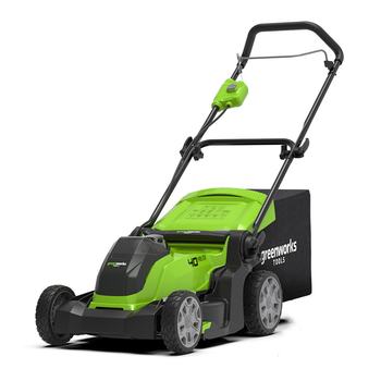 Газонокосилка аккумуляторная Greenworks G40LM41K2 с АКБ 2 Ah и ЗУ