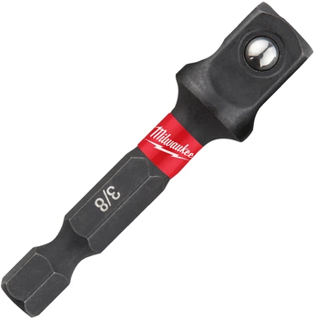 Адаптер Milwaukee ShW 1/4" Hex – 3/8" квадрат 1 шт. (4932478054)