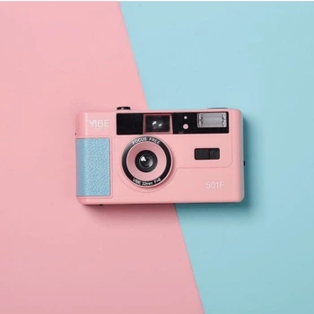 Пленочный фотоаппарат Vibe 501F розовый