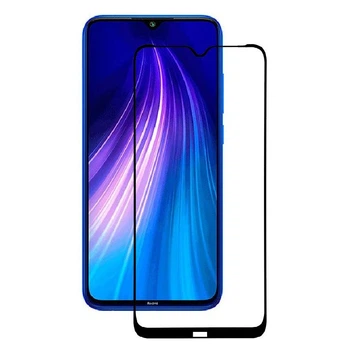 Захисне скло для Xiaomi Redmi Note 8T, M1908C3XG Full Glue (0.3 мм, 2.5D) чорне
