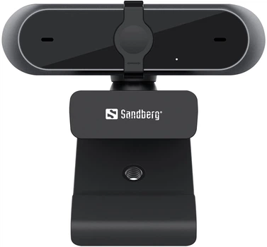 Вебкамера Sandberg Webcam Pro Autofocus Stereo Mic Black (5705730133954)
