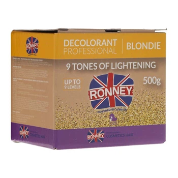 Порошок для освітлення волосся Ronney Professional BLONDIE 9 тонів 500 г (5060589154445)