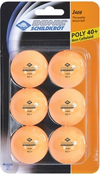 М'ячі Donic Jade ball 40+ 6 шт orange 618378