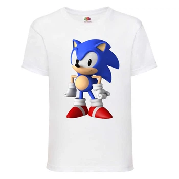 Футболка дитяча Соник варто (SONIC) біла (snc wh-06) 116 см
