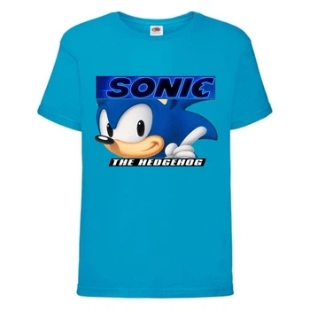 Футболка дитяча Соник особа (SONIC) синя (snc blu-4) 140 см