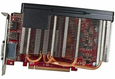 Видеокарта PowerColor PCI-Ex AMD RADEON HD5750 1GB GDDR 5 ( 128 BIT ) ( DVI, HDMI, DisplayPORT ) Б/У
