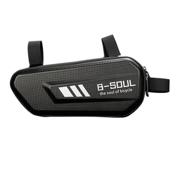 Сумка велосипедная в раму B-Soul , черная