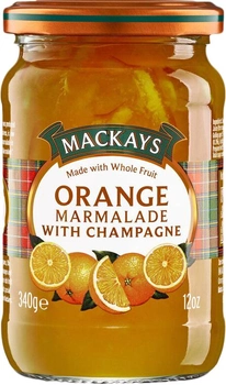 Конфитюр Mackays Сладкий апельсин с шампанским 340 г (637793000964)