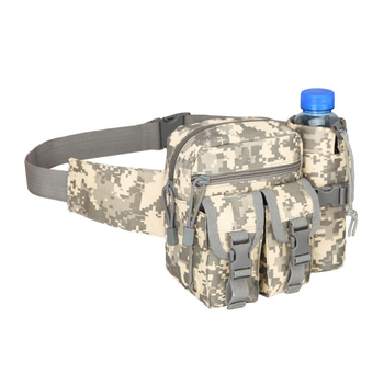 Сумка на пояс AOKALI Outdoor A33 4L (Camouflage ACU)