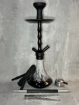 Кальян Deluxe E28 Medium 63 см black полный комплект