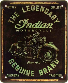 Металева табличка "Indian Chief (American Tradition)" (ms-103604)