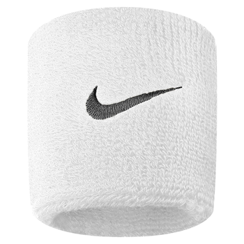 Напульсники Nike Swosh Wristbands 2 шт. (1 пара) на руку для спорта белый (N.NN.04.101.OS)