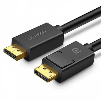 Кабель відео Ugreen DisplayPort 1.2 4К 3D 144Hz 1.5M Black (DP102)