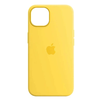 Silicone Case Original for Apple iPhone 14 (HC) - Lemon Zest