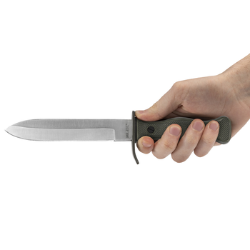 Боевой Тактический Армейский Военный Нож Mil-Tec German Combat Knife Olive (15362000)