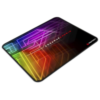 Коврик 290*250 для мыши Fantech MP292 тканевый с боковой прошивкой, толщина 3 мм, цвет Black, Color Box