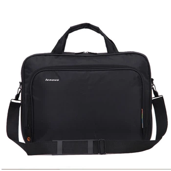Сумка для ноутбука lenovo 14 дюймов из полиэстера черного цвета компактная и легкая