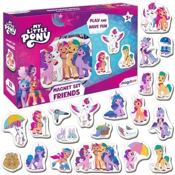 Набор магнитов "My Little Pony Друзья" Magdum МЕ 5031-22
