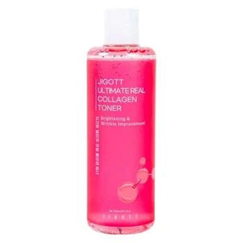 Антивіковий тонер для обличчя з колагеном Jigott Ultimate Real Collagen Toner 300 мл