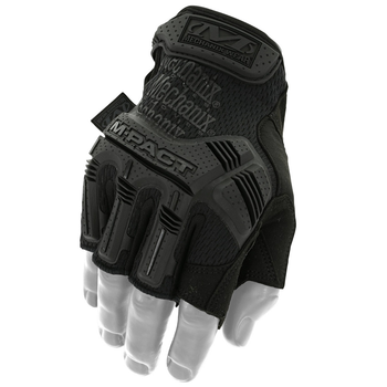 Рукавички тактичні військові безпалі Mechanix M-pact Fingerless Gloves Covert L чорний