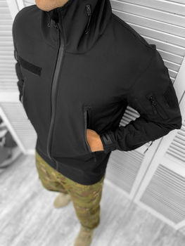 Тактическая куртка Elite Soft Shell Black XXL